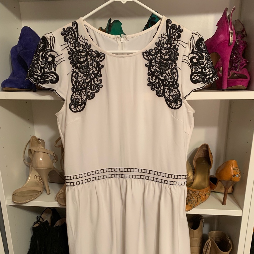 Black & White Dress 👗